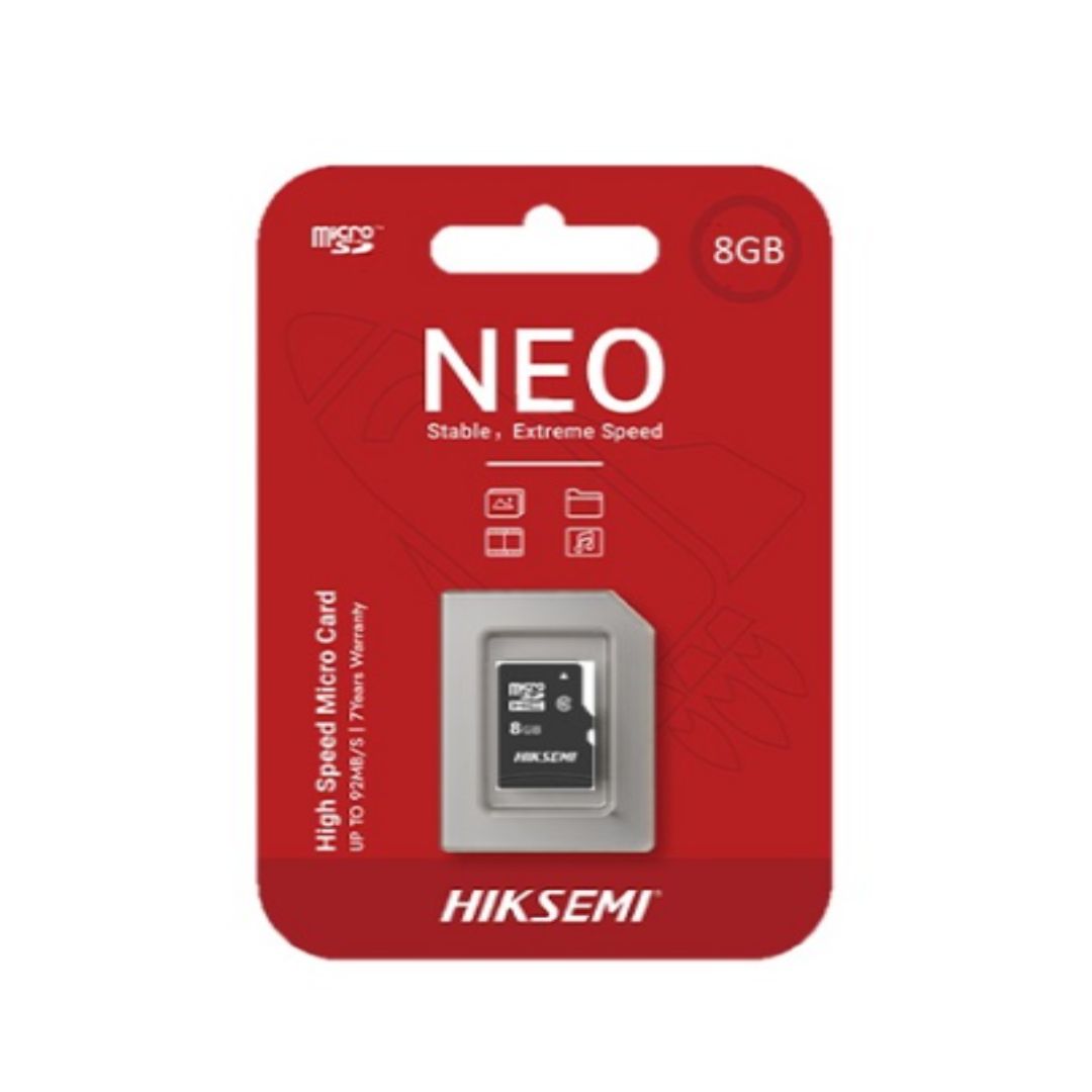 NEO 8GB HIKSEMI SD CARD