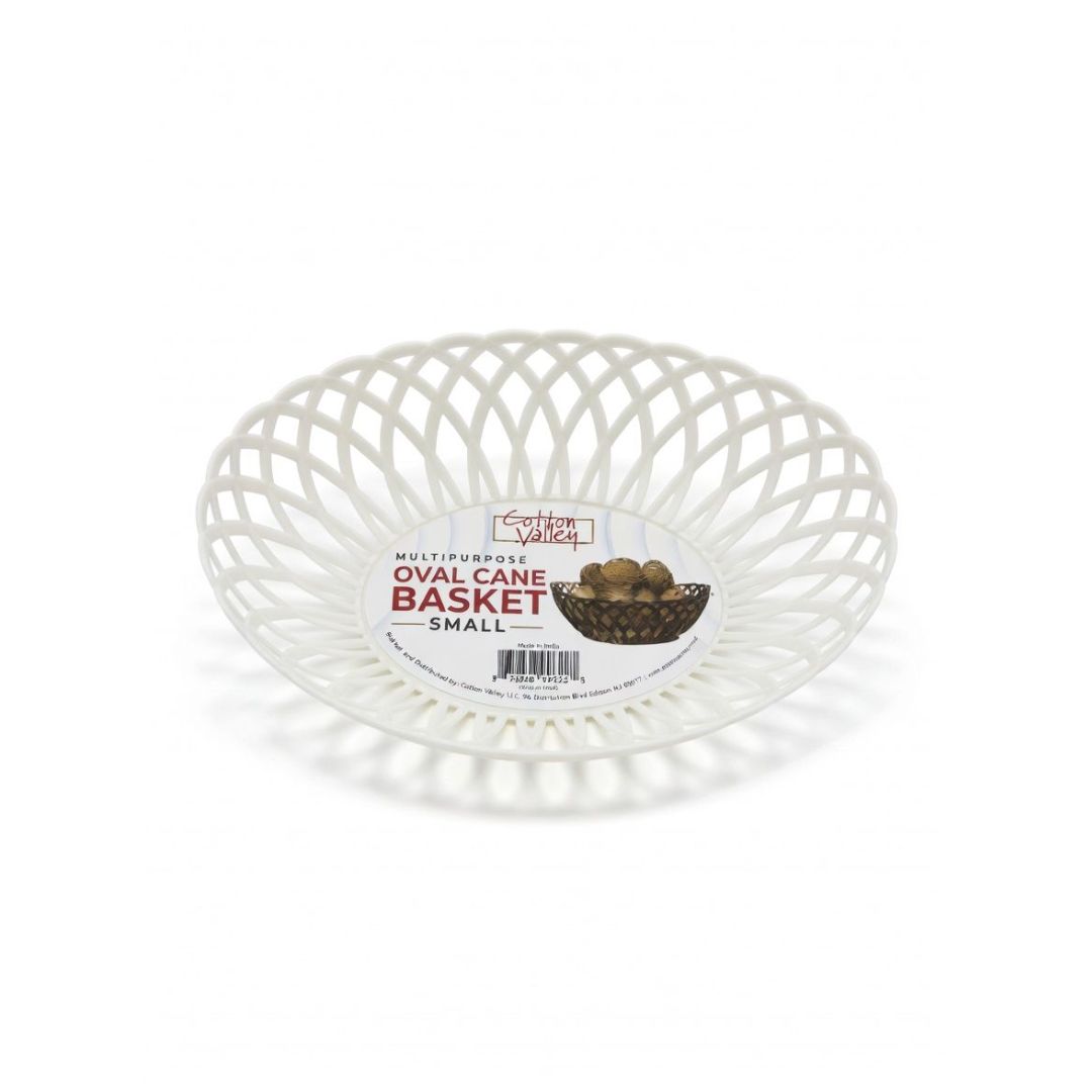 IN99622 MULTI-PURPOSE OVAL CANE BASKET SMALL BASKET