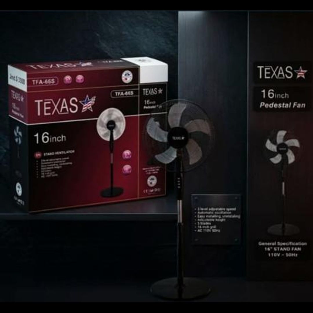 TEXAS TFA-66S 16 INCH STANDING FAN