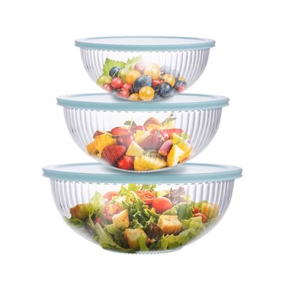 BS41394 BAKERS SECRET6PCS RND MIXING BOWL SET