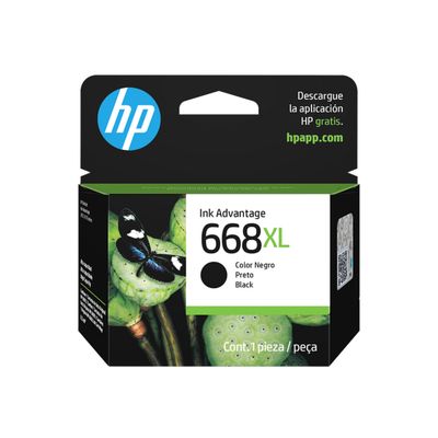 HP - 668XL - Ink cartridge - Black - Original Ink Advantage Cartrid 7FP39VL