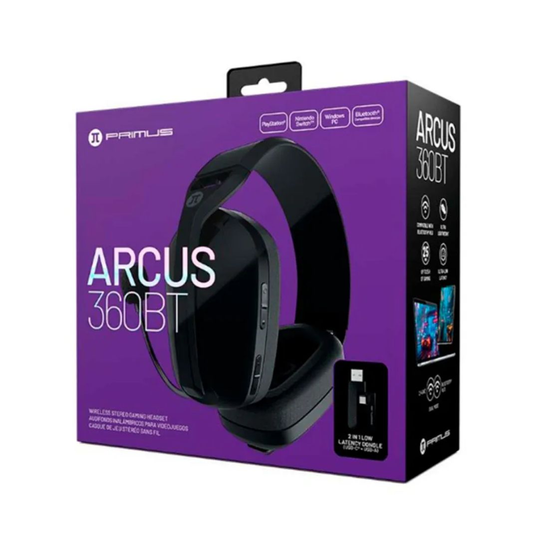 Primus gaming headset - PBH-360BK - Wireless headset system