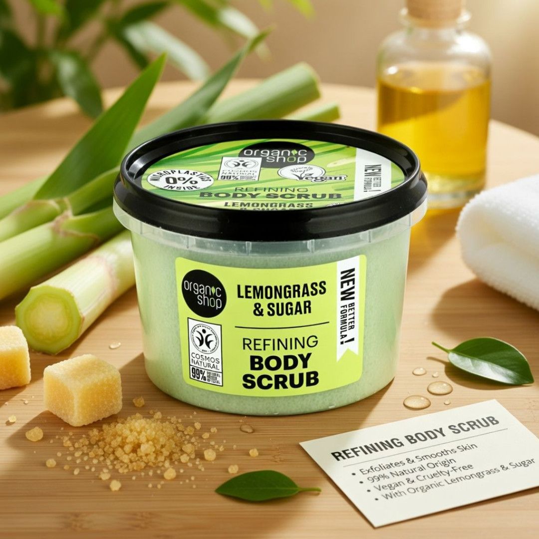 OS REFINING BODY SCRUB-LEMON GRASS &amp; SUGAR 250ML