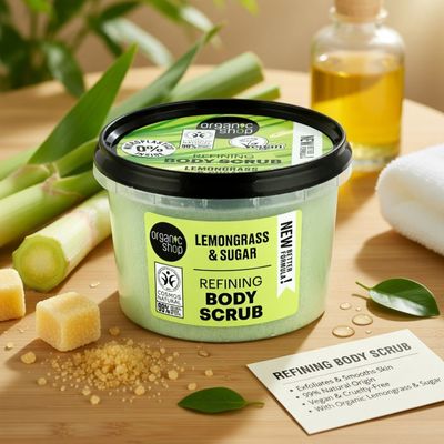 OS REFINING BODY SCRUB-LEMON GRASS &amp; SUGAR 250ML