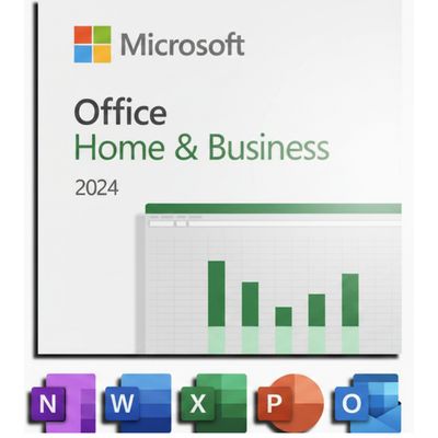 Microsoft Office Home and Business 2024 - Base License - 1 PC/Mac