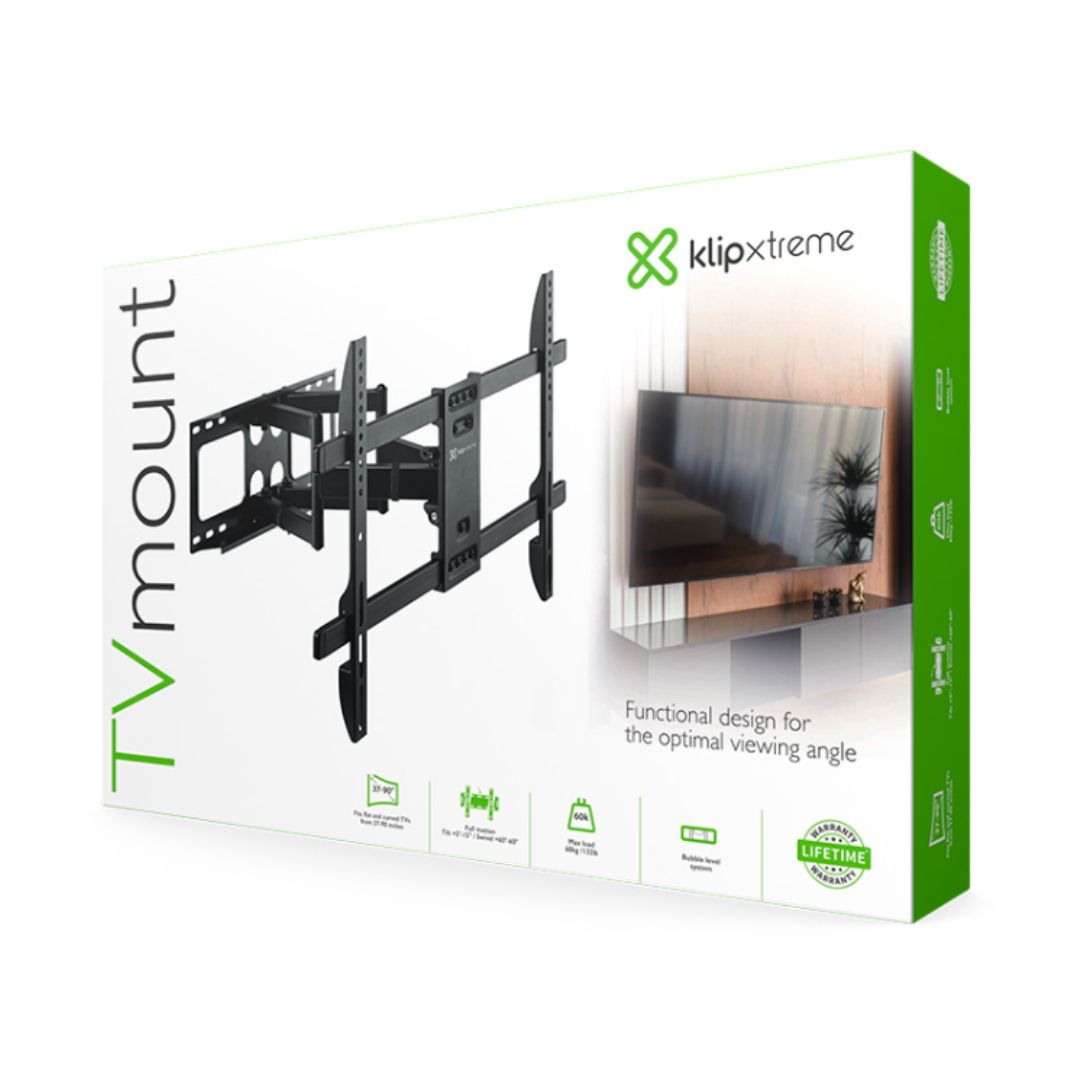 KTM-956 Klip Xtreme - TV Mount - - 37-90in Tilt-Sw 60kg