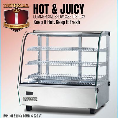 IMP-HOT-&amp;-JUICY-COMM-6-220-VT MPERIAL HOT &amp; JUICY HEAT MACHINE -- BEST WARMER IN NORTH AMERICA