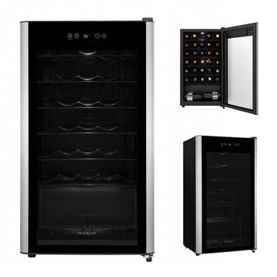 FRWW3433AV FRIGIDAIRE USA STOCK --- WINE COOLER -- 34 BOTTLE / 20 INCH -- 4 PHOOT