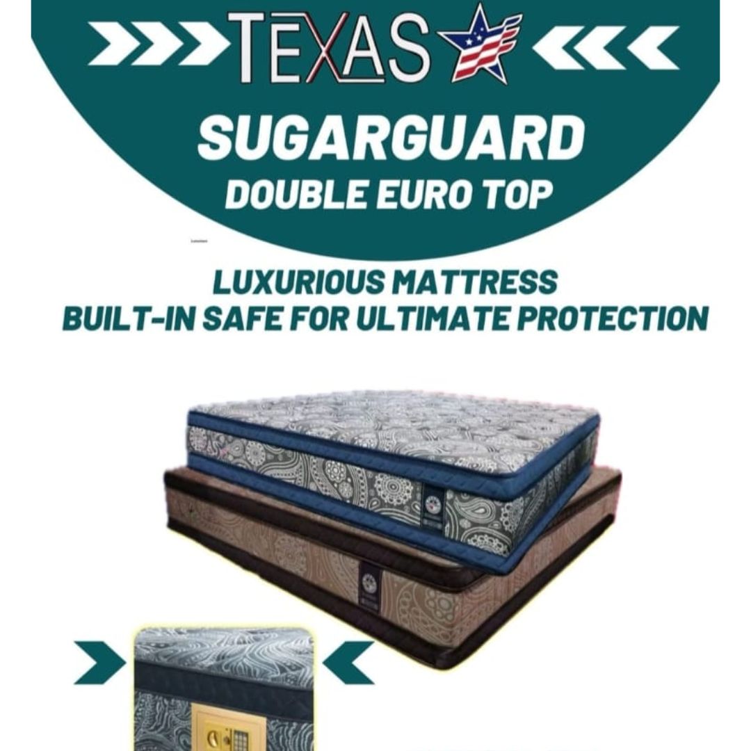 SUGARGUARD QUEEN  EURO TOP MATTRESS