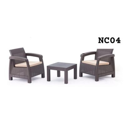 NC04 PATIO SET-2 CHAIR &amp; TABLE
