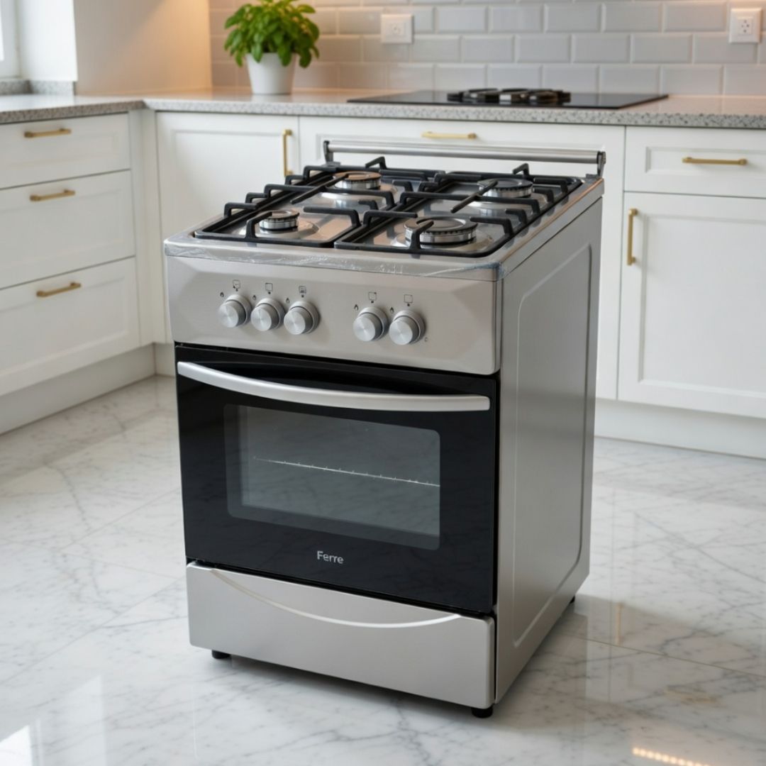FERRE 20" 50X50 4 BURNER GAS STOVE