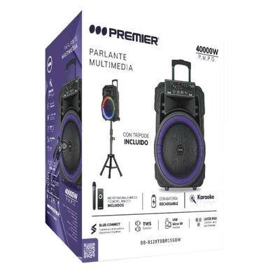 BB-8129TBBR15SBW PREMIER 4000W BT SPEAKER