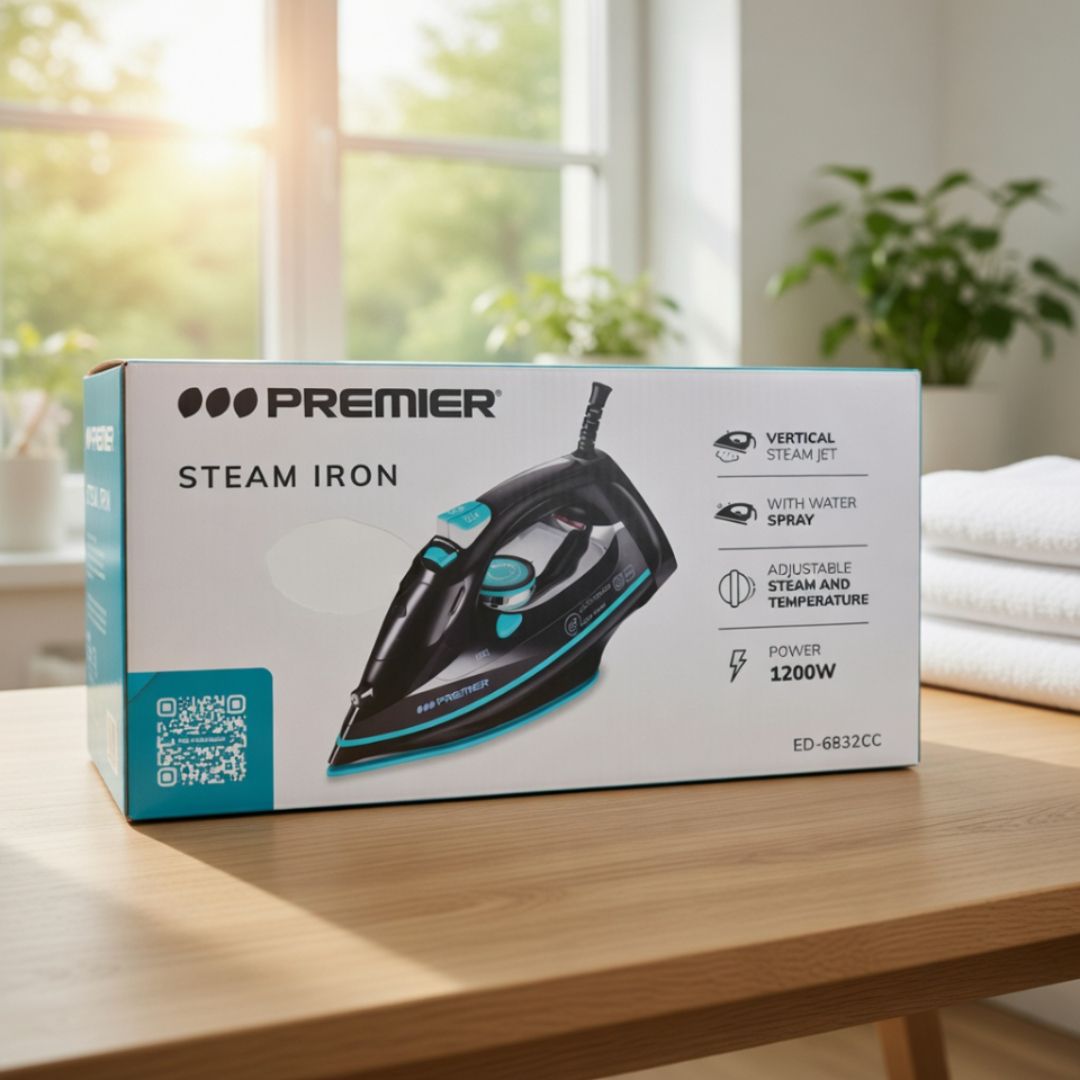 ED-6832CC PREMIER NONSTICK IRON