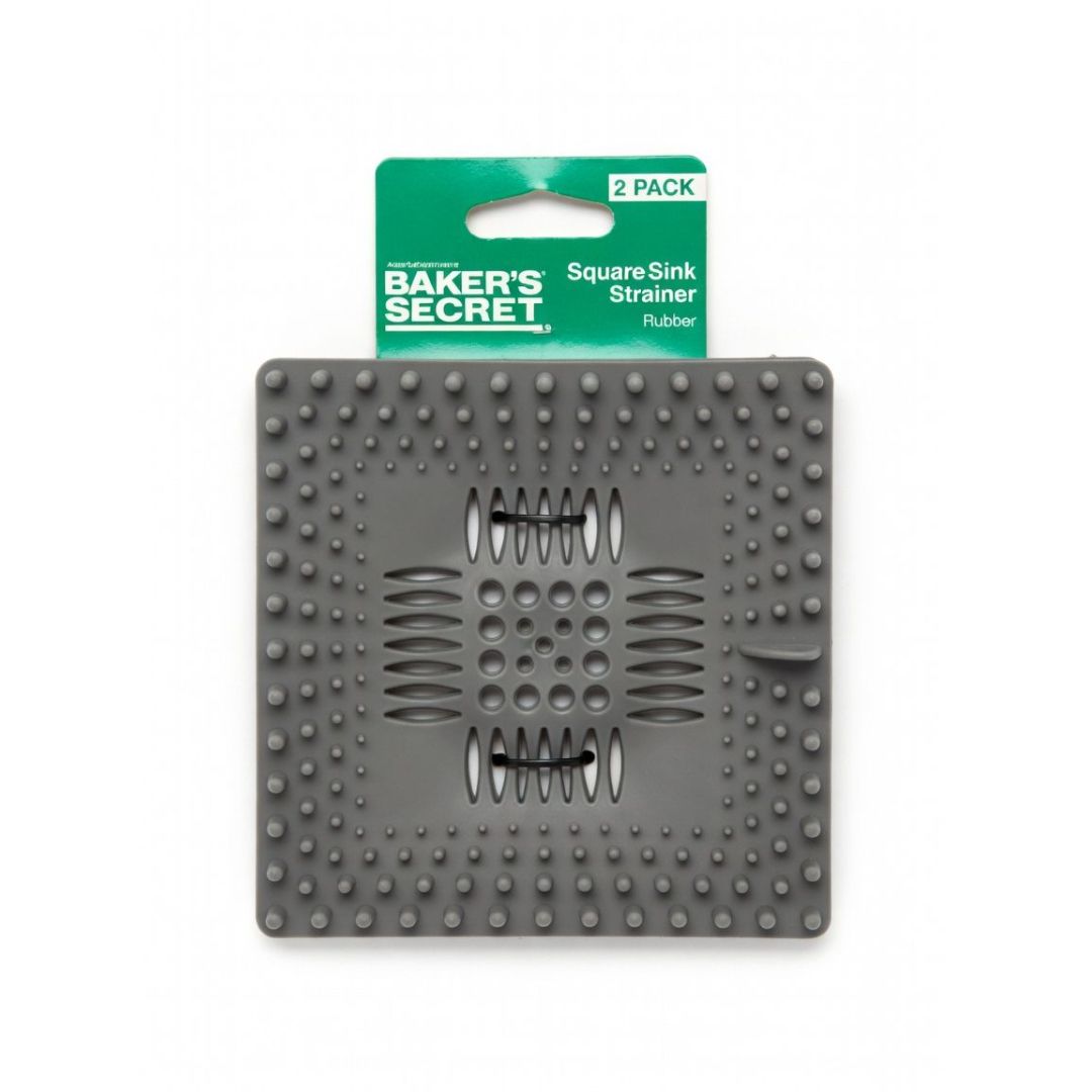BS41290 BAKERS SECRET SQUARE SINK STRAINER
