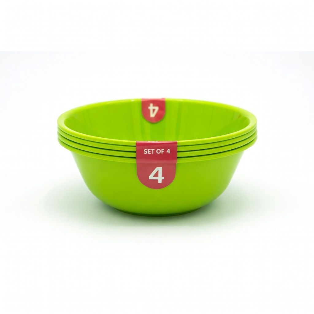 DY334 DYNASTY 4PC PLASTIC SMALL BOWL
