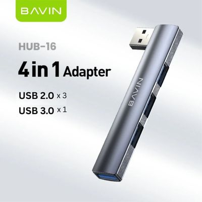 BAVIVN HUB-16 4 IM 1 USB ADOPTOR