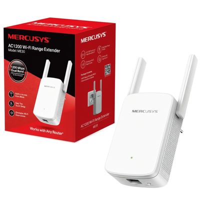 ME30 Mercusys ME30 V1 - Wi-Fi range extender - Wi-Fi 5 - 2.4 GHz, 5 GHz - in wall