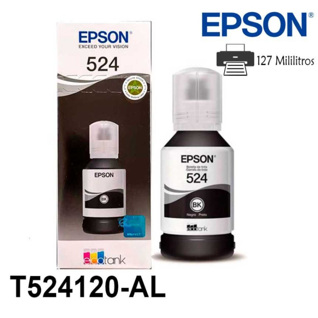 Epson - T524 - Ink bottle - Black