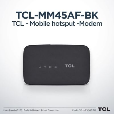 TCL- Linkzone MM45AF-BK TCL - Mobile hotspot -Modem