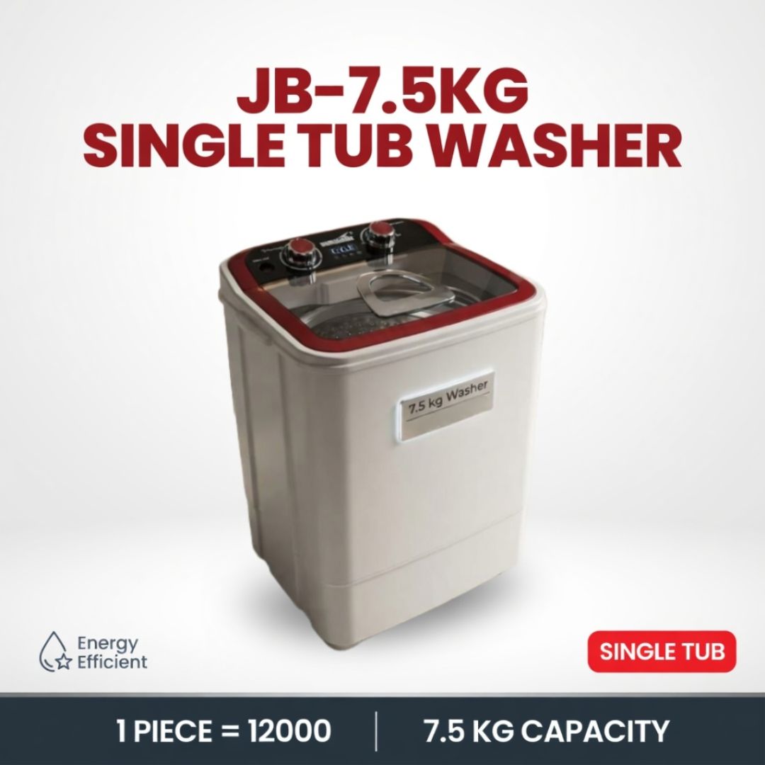 JB-7.5KG SINGLE TUB WASHER