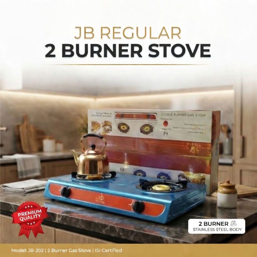 JB REGULAR 2 BURNER STOVE