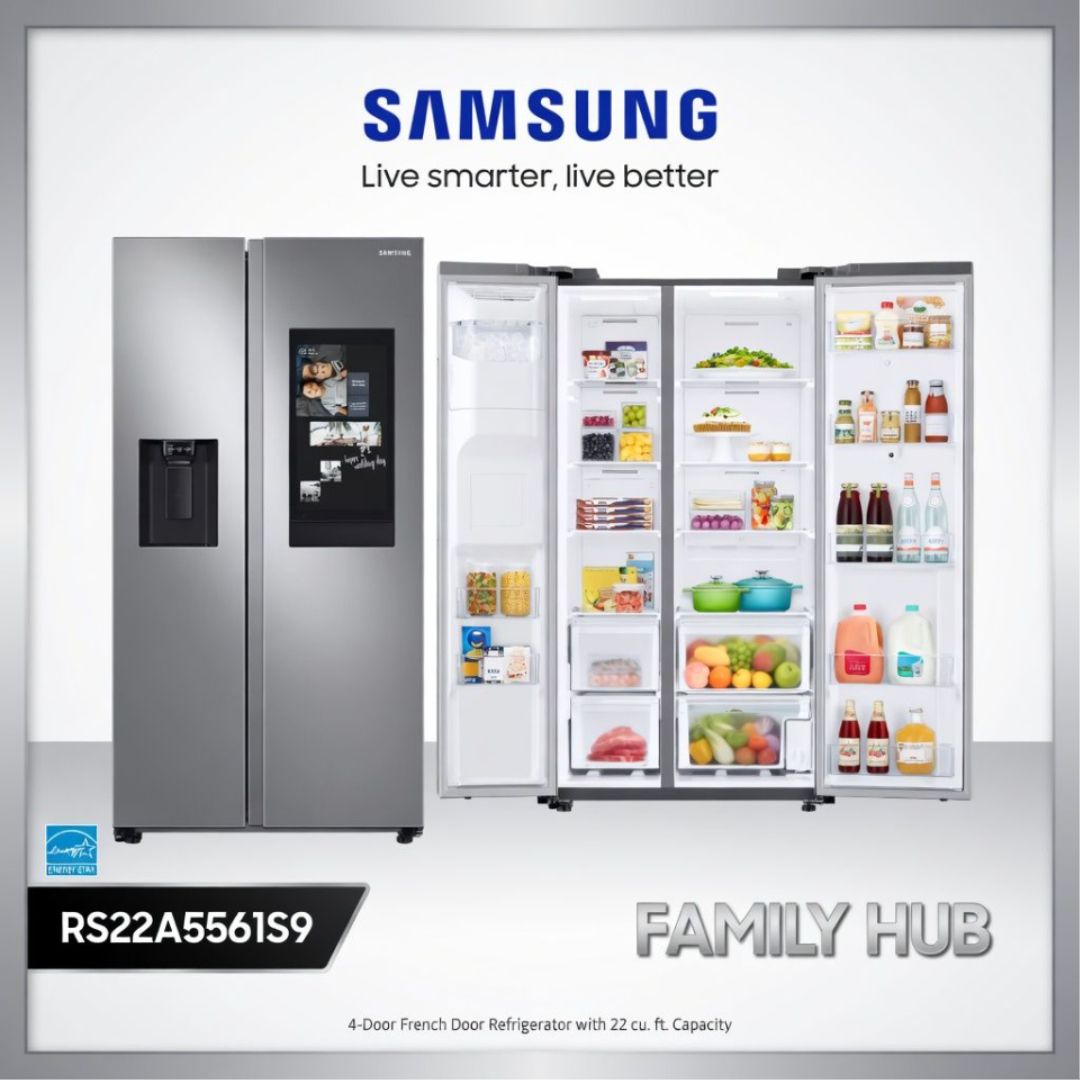 SAMSUNG FAMILY HUB RS22A5561S9 REFRIGERATOR