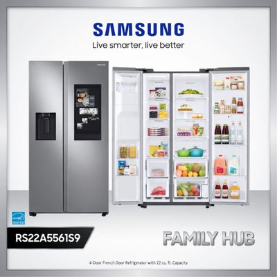 SAMSUNG FAMILY HUB RS22A5561S9 REFRIGERATOR