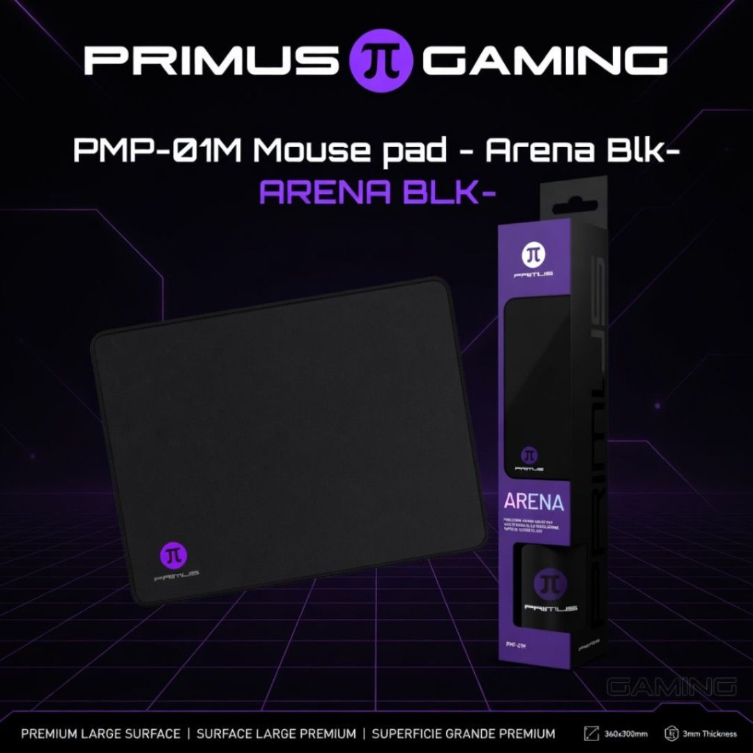Primus Gaming - PMP-01M Mouse pad - Arena Blk-