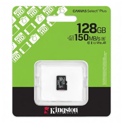 Kingston - Flash memory card - microSDHC - 128GB microSDXC Canvas Select