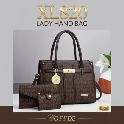 XL820 LADY HAND BAG COFFEE