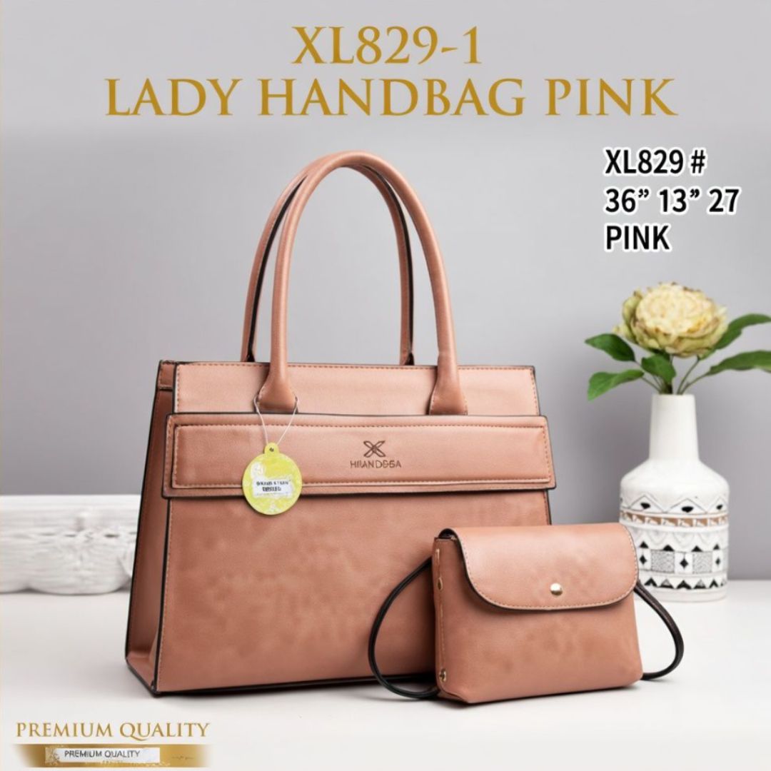 XL829-1 LADY HANDBAG PINK