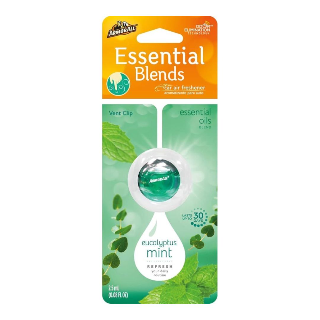 ARMOR ALL VENT CLIP 2.5ML EUCALYPTUS MINT