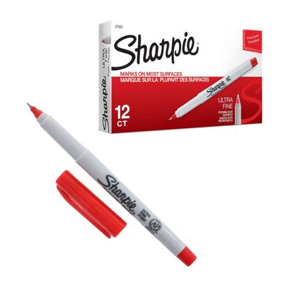 SAN30002 - SHARPIE ULTRA FINE RED PEN