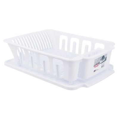 0627 STERILITE 2PCS LRG SINK SET-WHITE