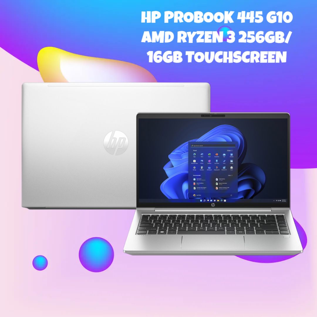 HP PROBOOK 445 G10 AMD RYEN 3 256GB/16GB TOUCHSCREEN
