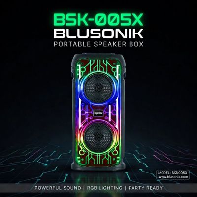 BSK-005X BLUSONIK PORTABLE SPEAKER BOX