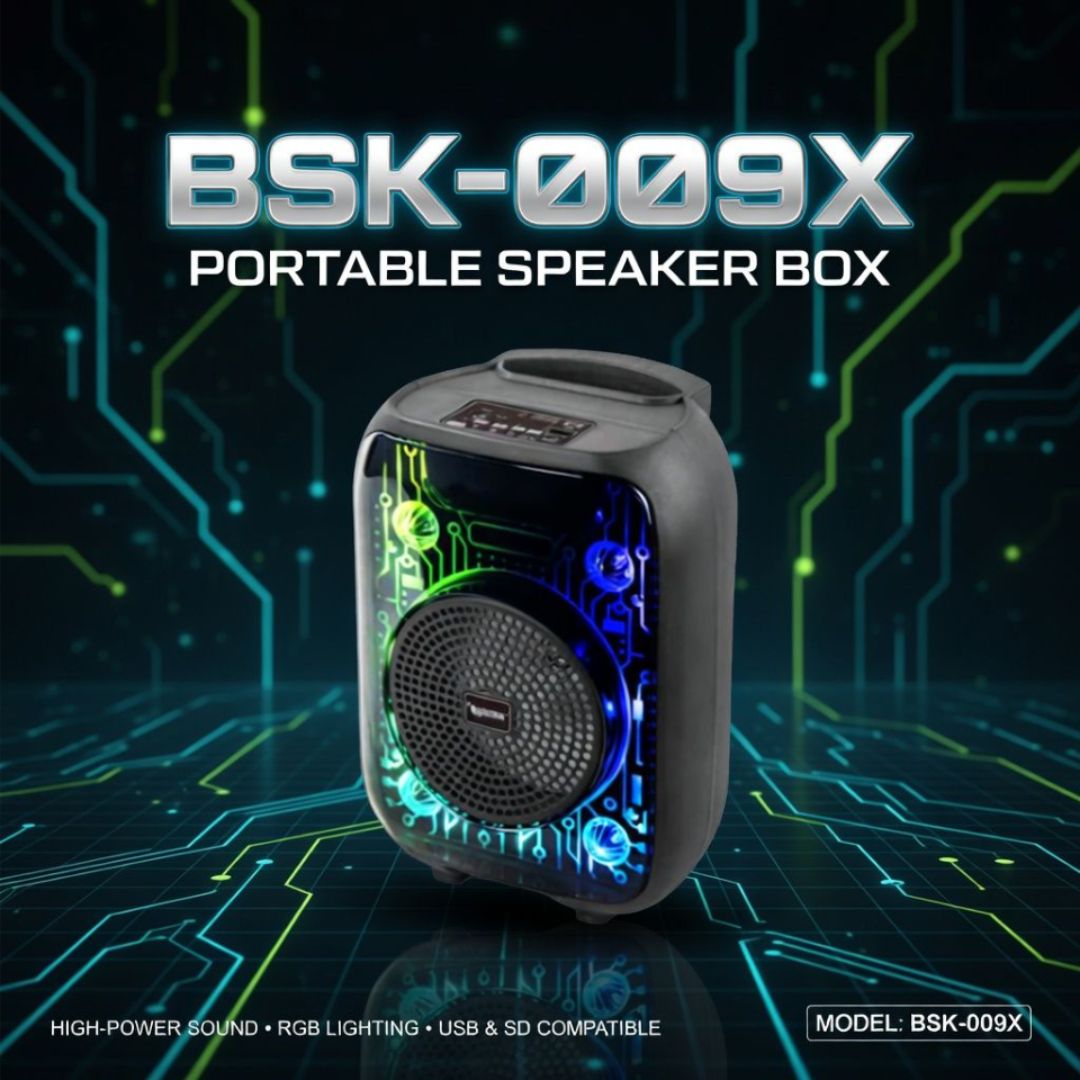 BSK-009X PORTABLE SPEAKER BOX