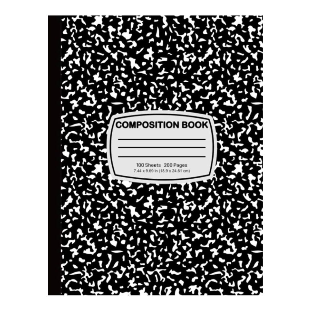 COMPOSITION BOOK 100 SHEETS (200 PAGES