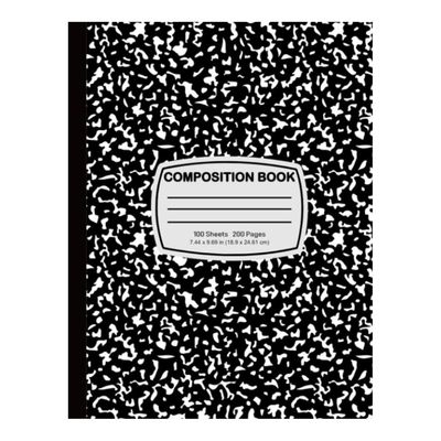 COMPOSITION BOOK 100 SHEETS (200 PAGES