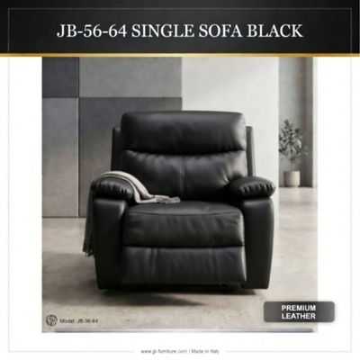 JB-56-64 SINGLE SOFA BLACK