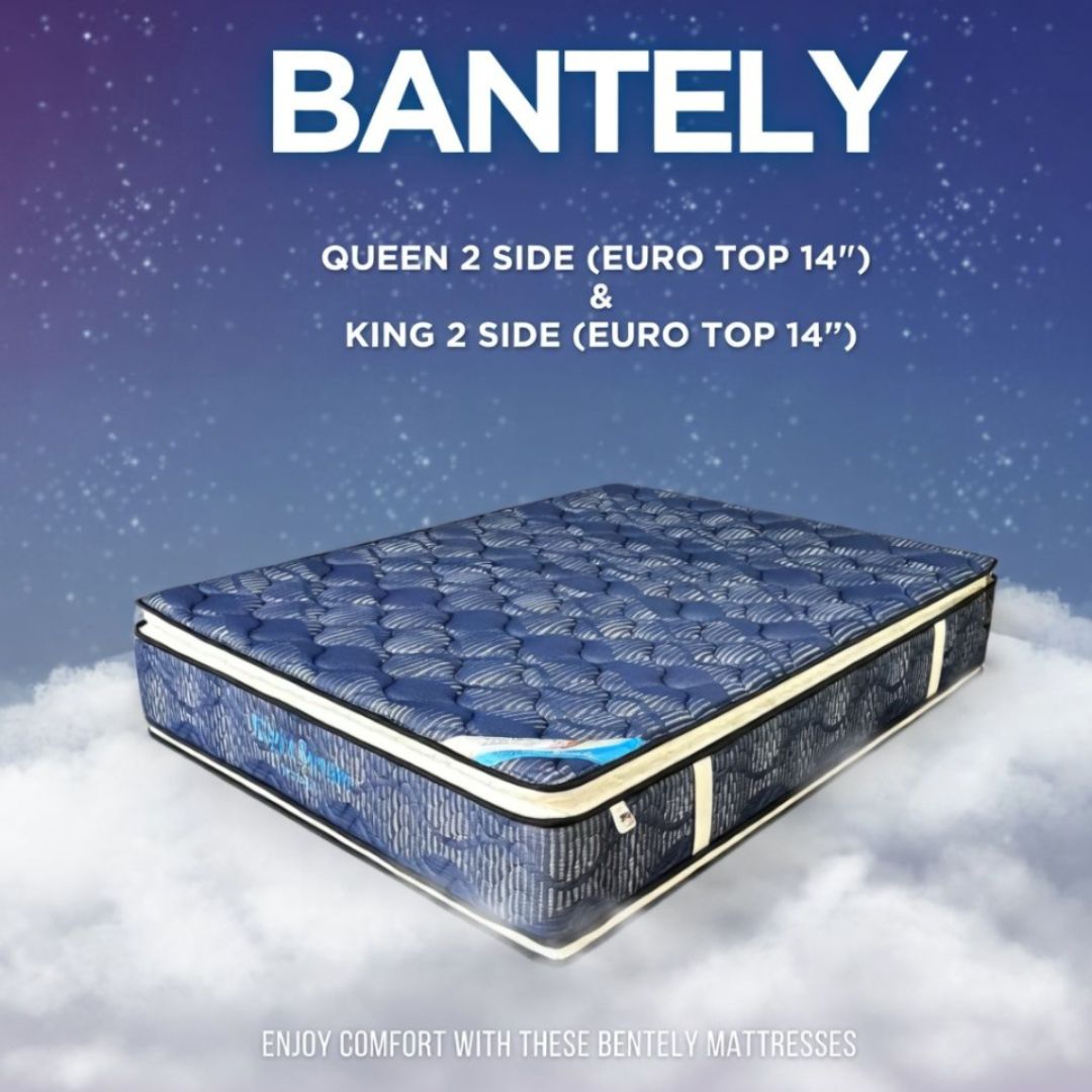 BANTLEY KING 2 SIDE EUROTOP TOP MATTRESS