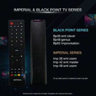 IMPERIAL &amp; BLACK POINT TV SERIES UNIVERSAL REMOTE