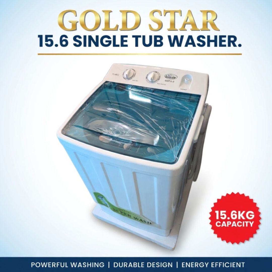 GOLD STAR 15.6 SINGLE TUB WASHER
