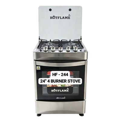 HF244  24" 4 BURNER  GAS OVEN STOVE