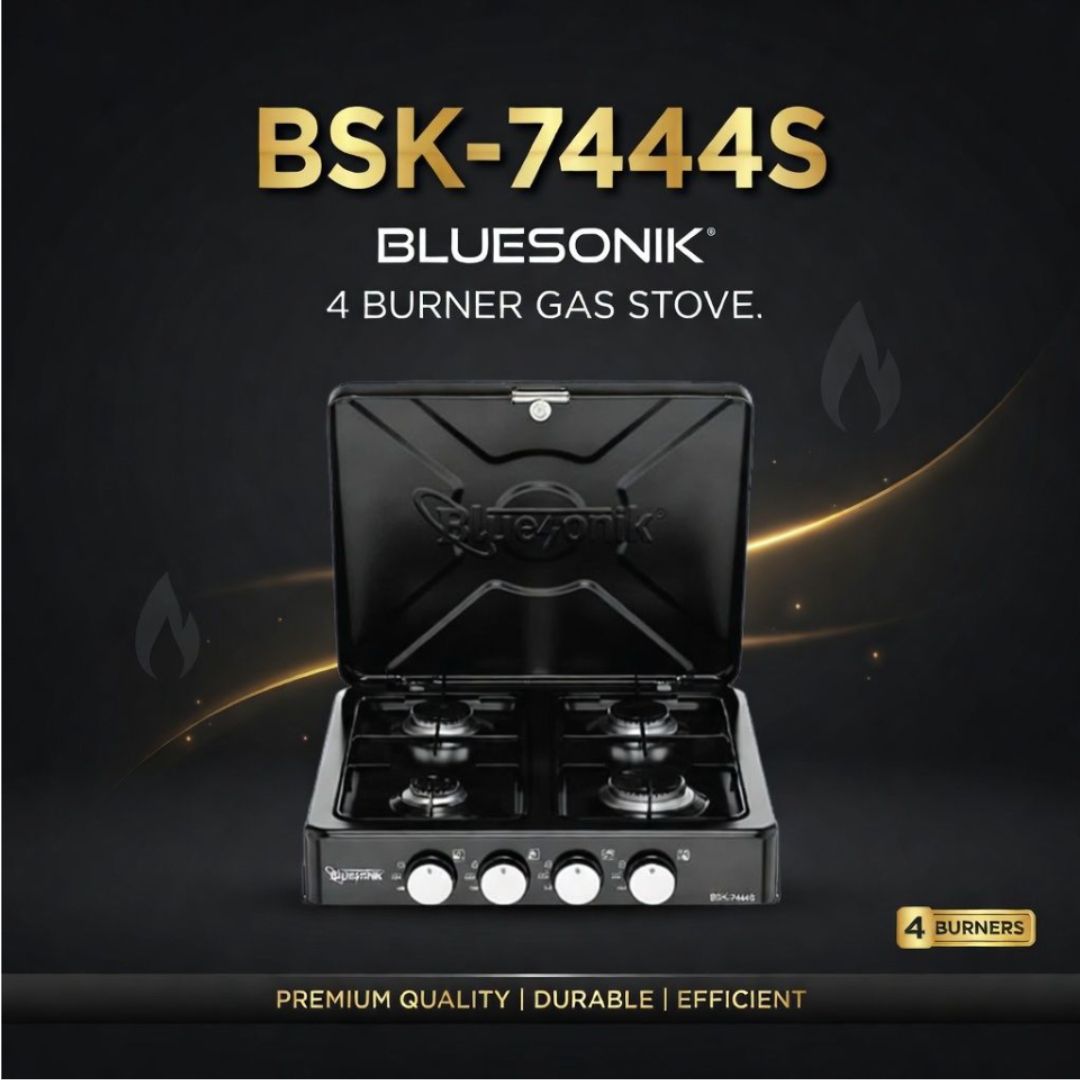 BSK-7444S BLUESONIK 4 BURNER GAS STOVE
