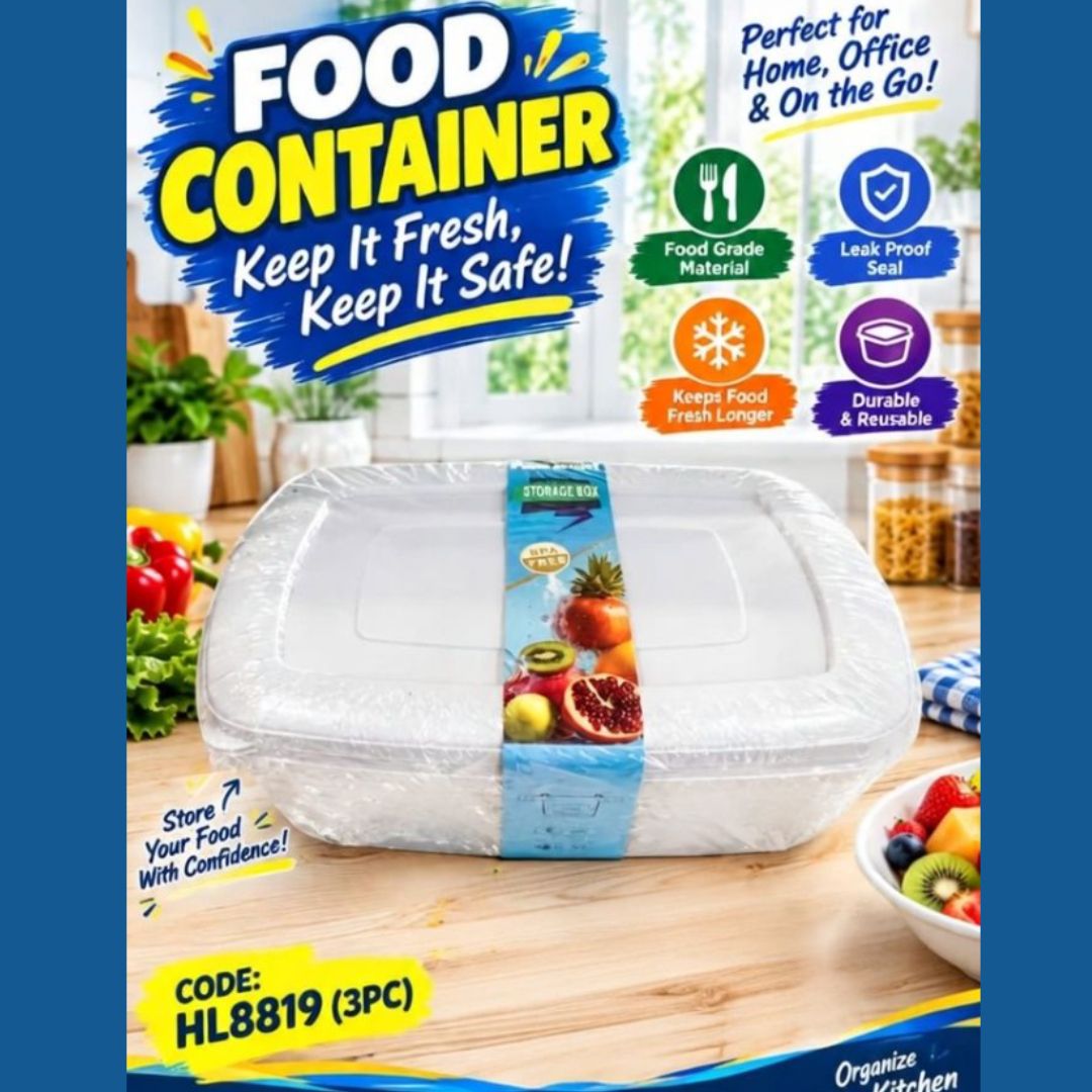 HL8819 3PCS PLASTIC DISH SET