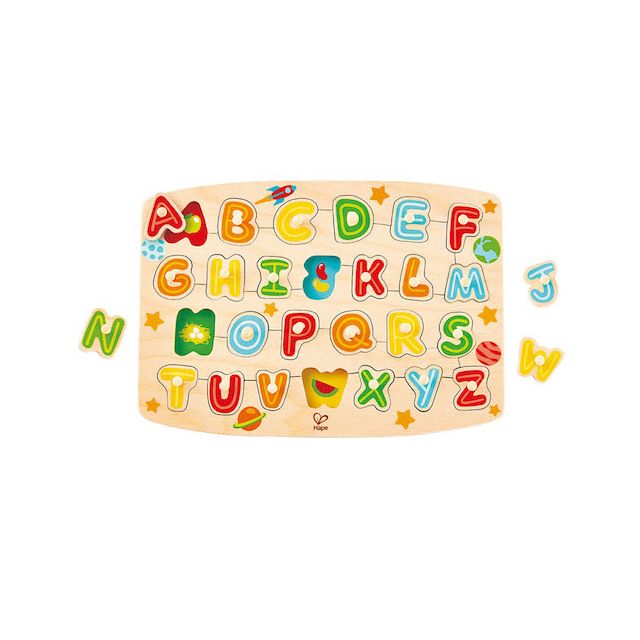 Alphabet Peg Puzzle