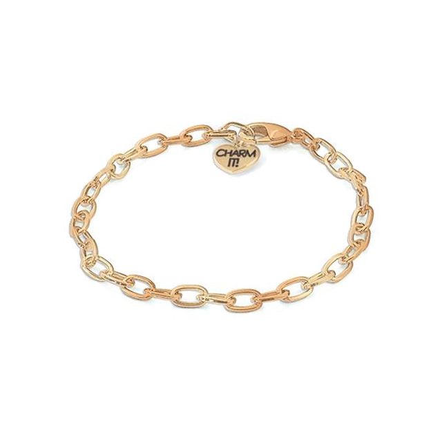 Charm It! Gold Chain Bracelet