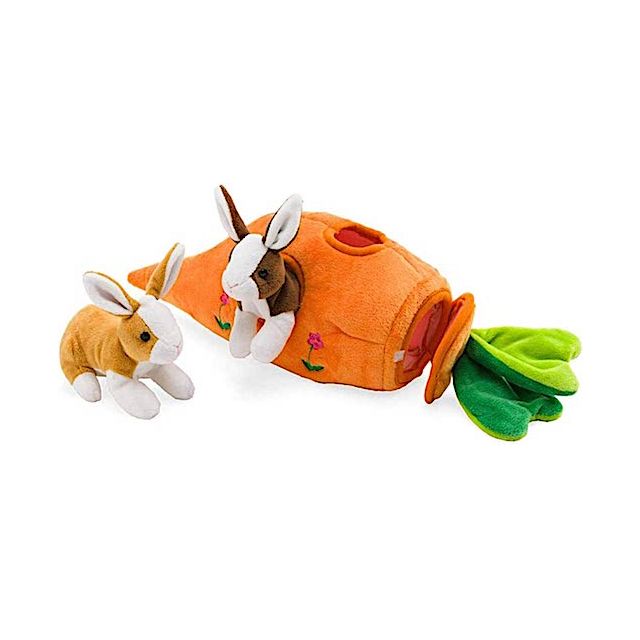 BUNNY Carrot Cottage PLUSH PLAYSET