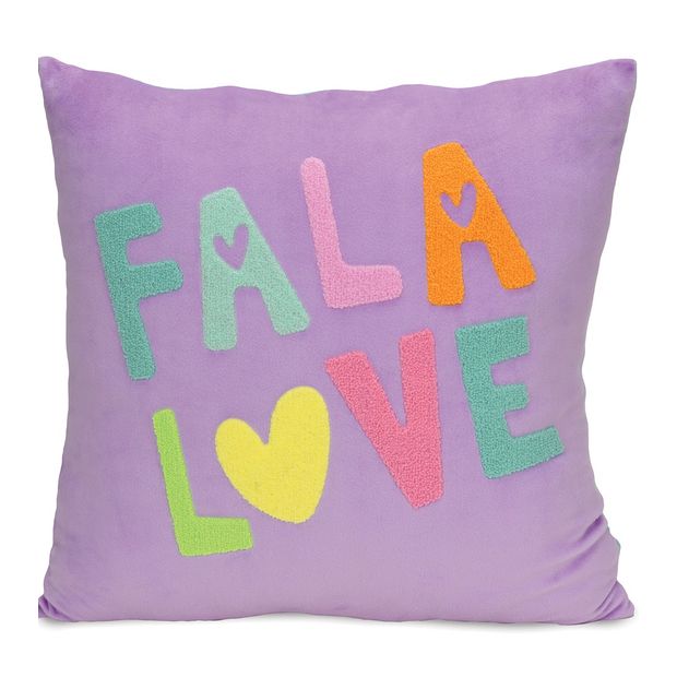 FA LA LOVE REVERSIBLE PLUSH
